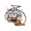 Outdoor Portable Stainless Steel Camping Windproof Gas Stove For Picnic - Sliver