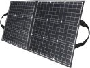 GOFORT 100W 18V Portable Solar Panel; Foldable Solar Charger with 5V USB; QC 3.0; DC Output; Compatible with Solar Generator Power - Gofort