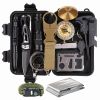 14-In-1 Outdoor Emergency Survival Kit Camping Tactical Gear Case Set Box - default