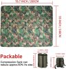 Kylebooker Camo Woobie Blanket Waterproof Poncho Liner for Outdoor Camping; Hiking; Hunting; Survival; Backpacking; Picnicking - US Woodland Camo