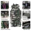 100L Large Military Camping Backpack Waterproof Camo Hiking Travel Tactical Bag - Desert Camo