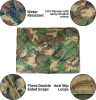 Kylebooker Camo Woobie Blanket Waterproof Poncho Liner for Outdoor Camping; Hiking; Hunting; Survival; Backpacking; Picnicking - US Woodland Camo