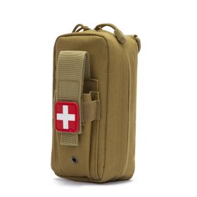 Tactical Medical EDC Pouch EMT Emergency Bandage Tourniquet Scissors IFAK Pouch First Aid Kit Survival Bag Military Pack - Mud Color