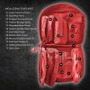 First Aid MOLLE Bag for First Aid Kits (IFAK) | Emergency; Backpacking; 72 Hour Kit; Essentials; EDC; EMT; IFAK; Survival | (Bag Only) - Red