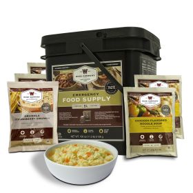 84 Serving Breakfast and Entree Grab and Go Food Kit - 01-184