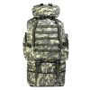 100L Large Military Camping Backpack Waterproof Camo Hiking Travel Tactical Bag - ACU Camo