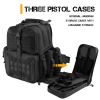 Tactical Range Pistol Backpack - Black