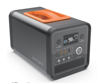 600W Portable Power Station 604wh Extra Capacity UL Tested FCC Certified Product Insurance Coverage $2m - 600w