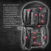 First Aid MOLLE Bag for First Aid Kits (IFAK) | Emergency; Backpacking; 72 Hour Kit; Essentials; EDC; EMT; IFAK; Survival | (Bag Only) - Black