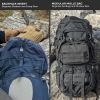 Excursion Gear Organizer; Backpack Organizer | Utility MOLLE Bag Pouch | Backpacking; Day Packs; 72 Hour Kits; First Aid Supplies - Tan