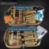 Excursion Gear Organizer; Backpack Organizer | Utility MOLLE Bag Pouch | Backpacking; Day Packs; 72 Hour Kits; First Aid Supplies - Tan