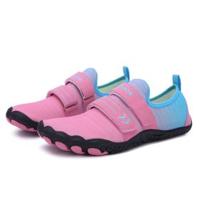 Fitness Yoga Outdoor Large Size Hiking Shoes (Option: A05 pink-41)