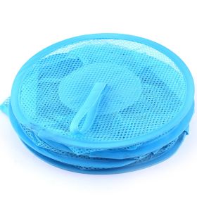 Household Storage Elevator Cage Hanging Bag (Color: blue)